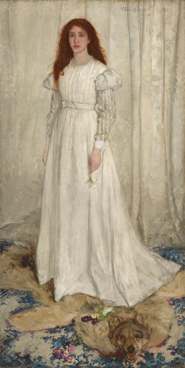 Symphony in White, No. 1: The White Girl de James Abbott McNeill Whistler