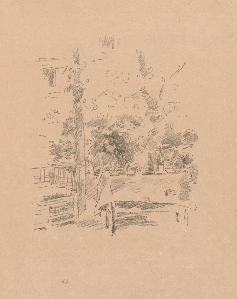 Um a um no Jardim de James McNeill Whistler