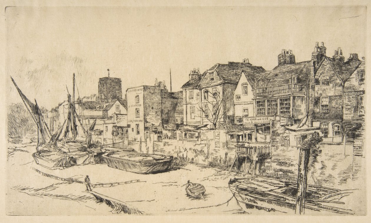 O «Adão e Eva», a velha Chelsea de James McNeill Whistler
