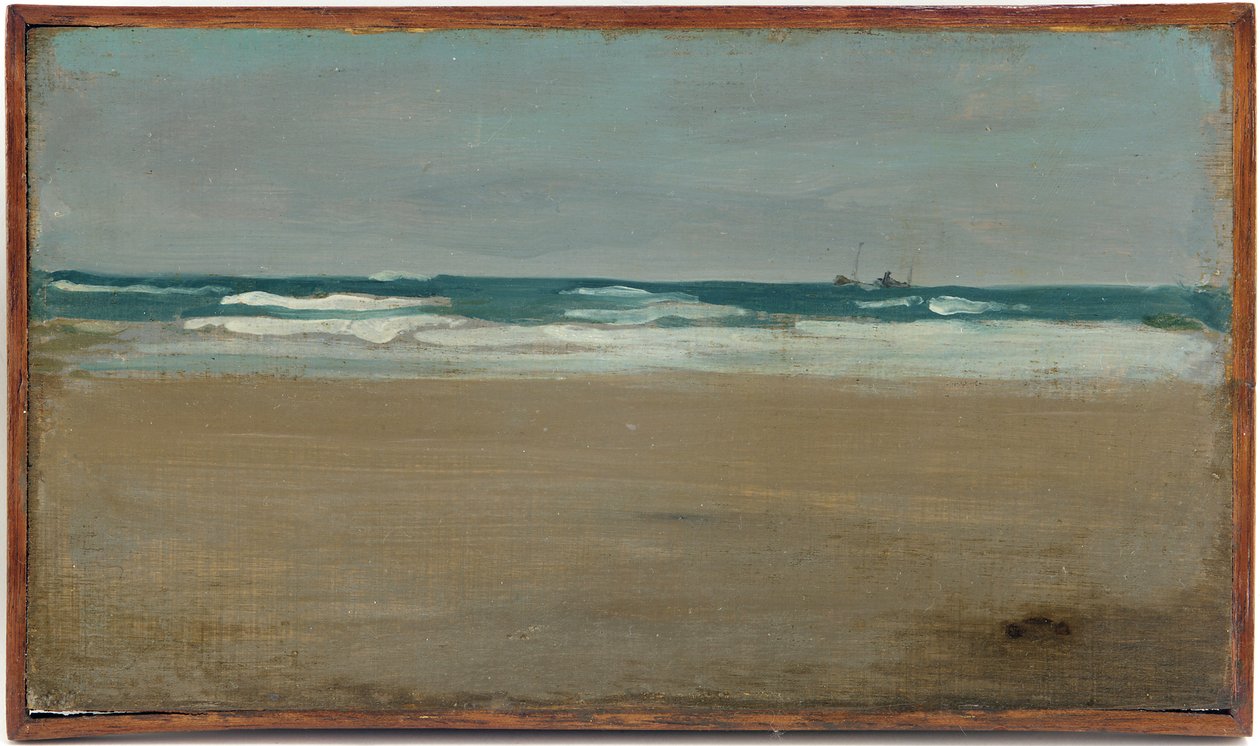 O mar furioso de James Abbott McNeill Whistler