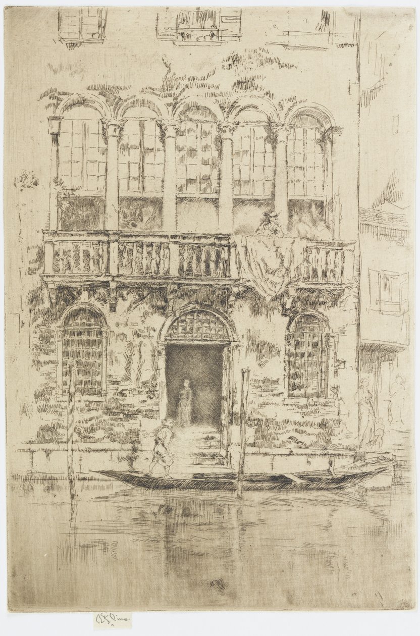 A varanda de James Abbott McNeill Whistler