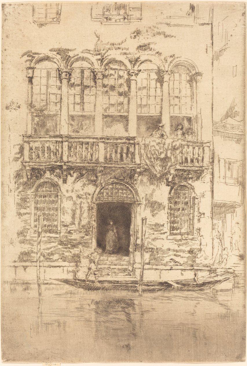 A varanda de James Abbott McNeill Whistler