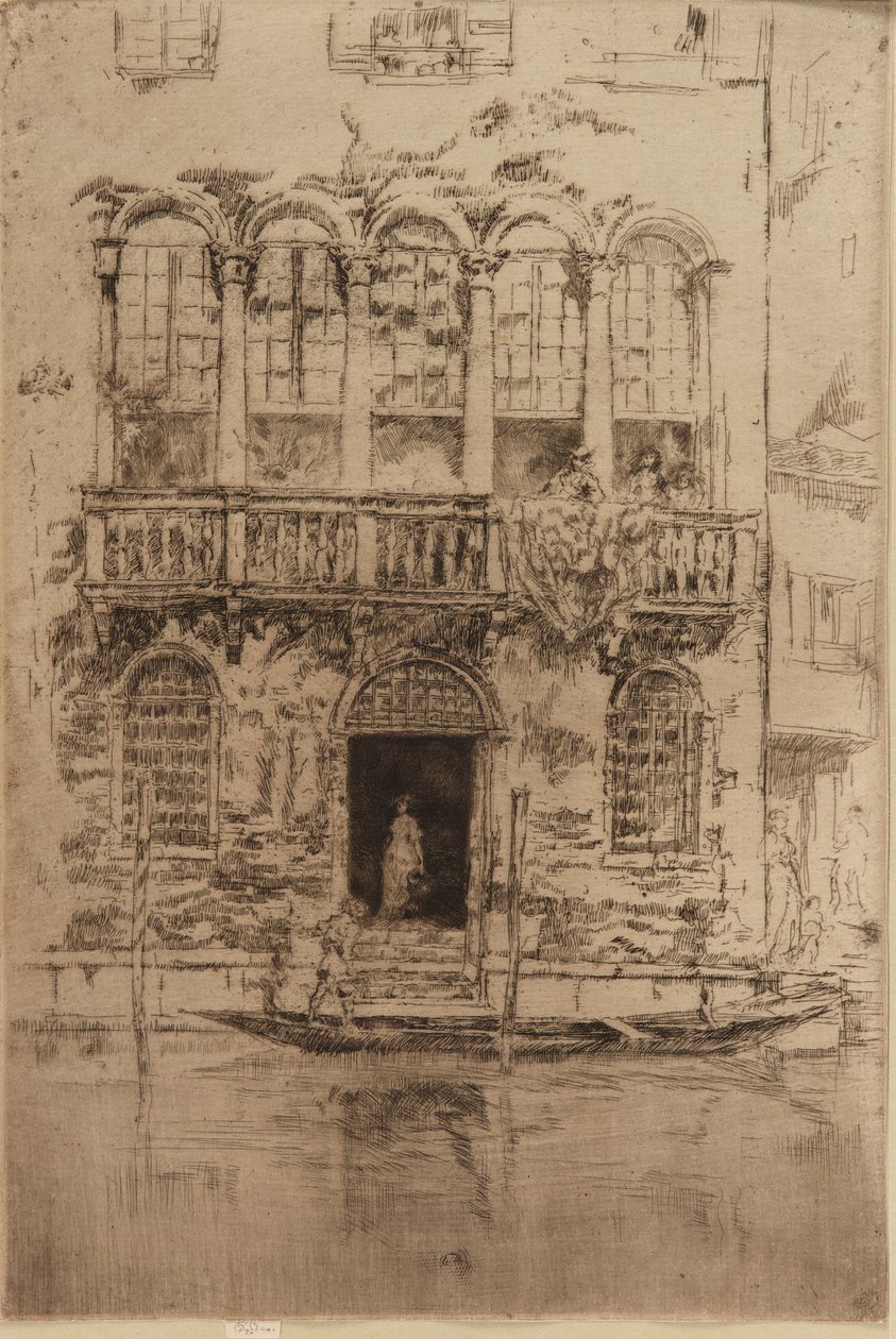 A varanda de James Abbott McNeill Whistler