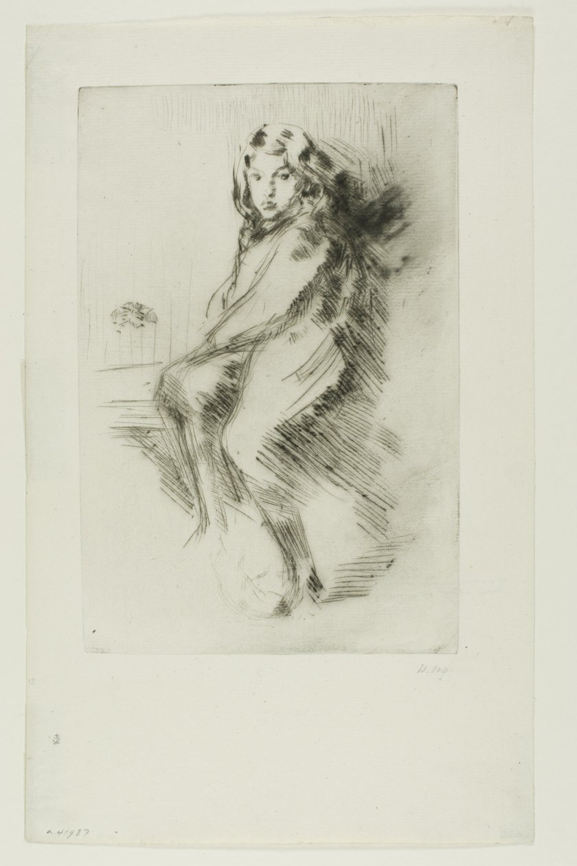 O Rapaz (Charlie Hanson) de James Abbott McNeill Whistler