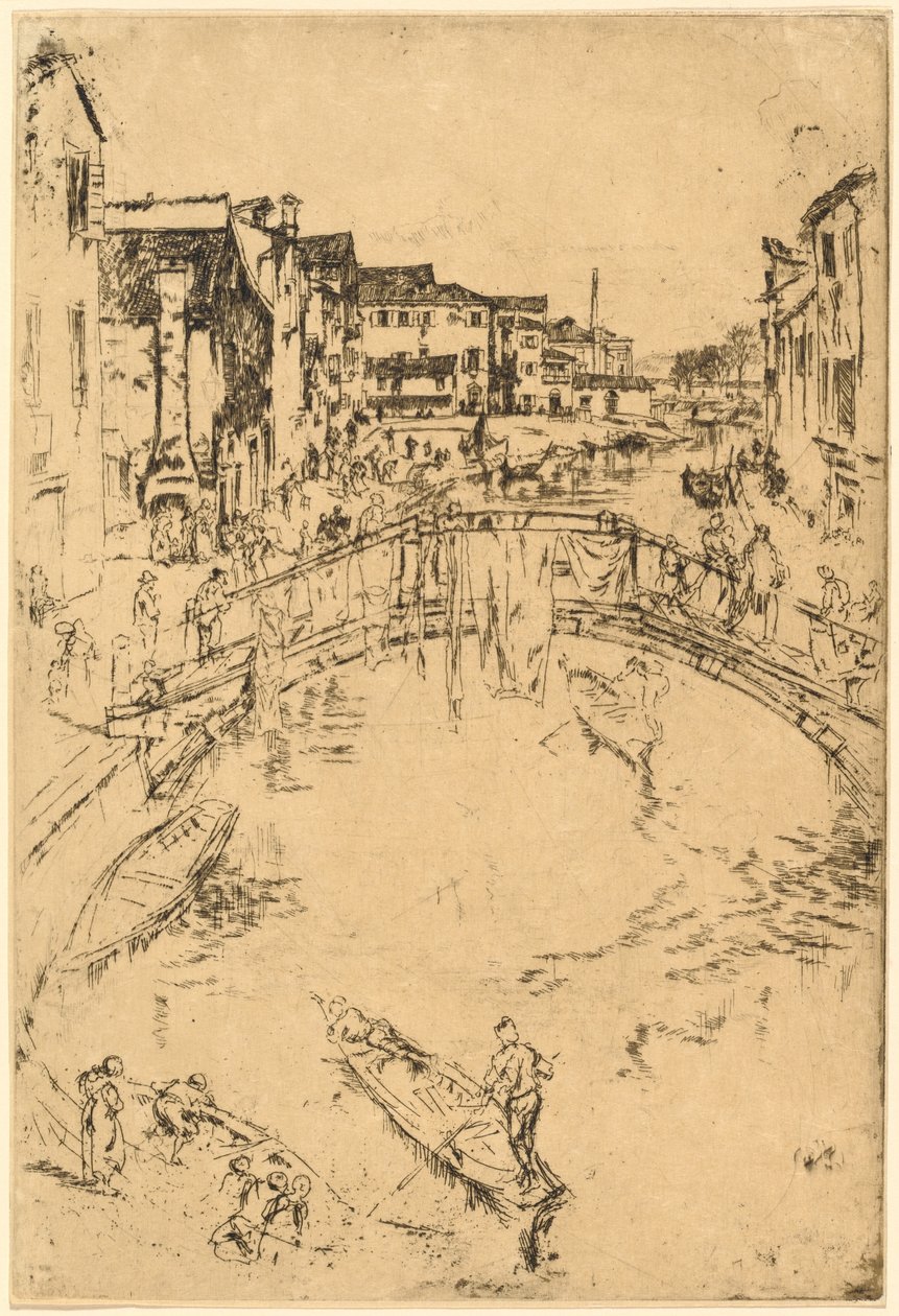 A Ponte de James Abbott McNeill Whistler