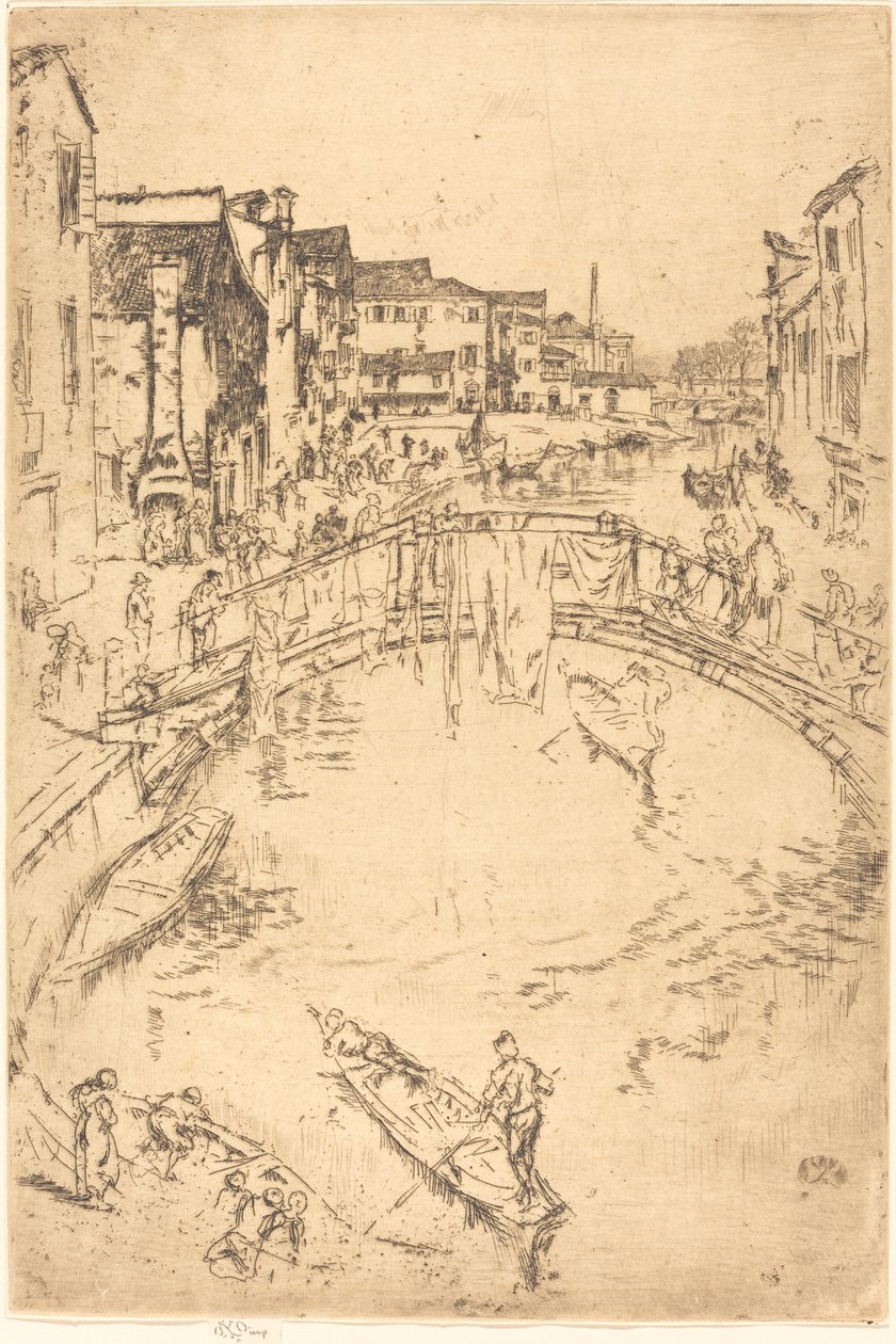 A Ponte de James Abbott McNeill Whistler