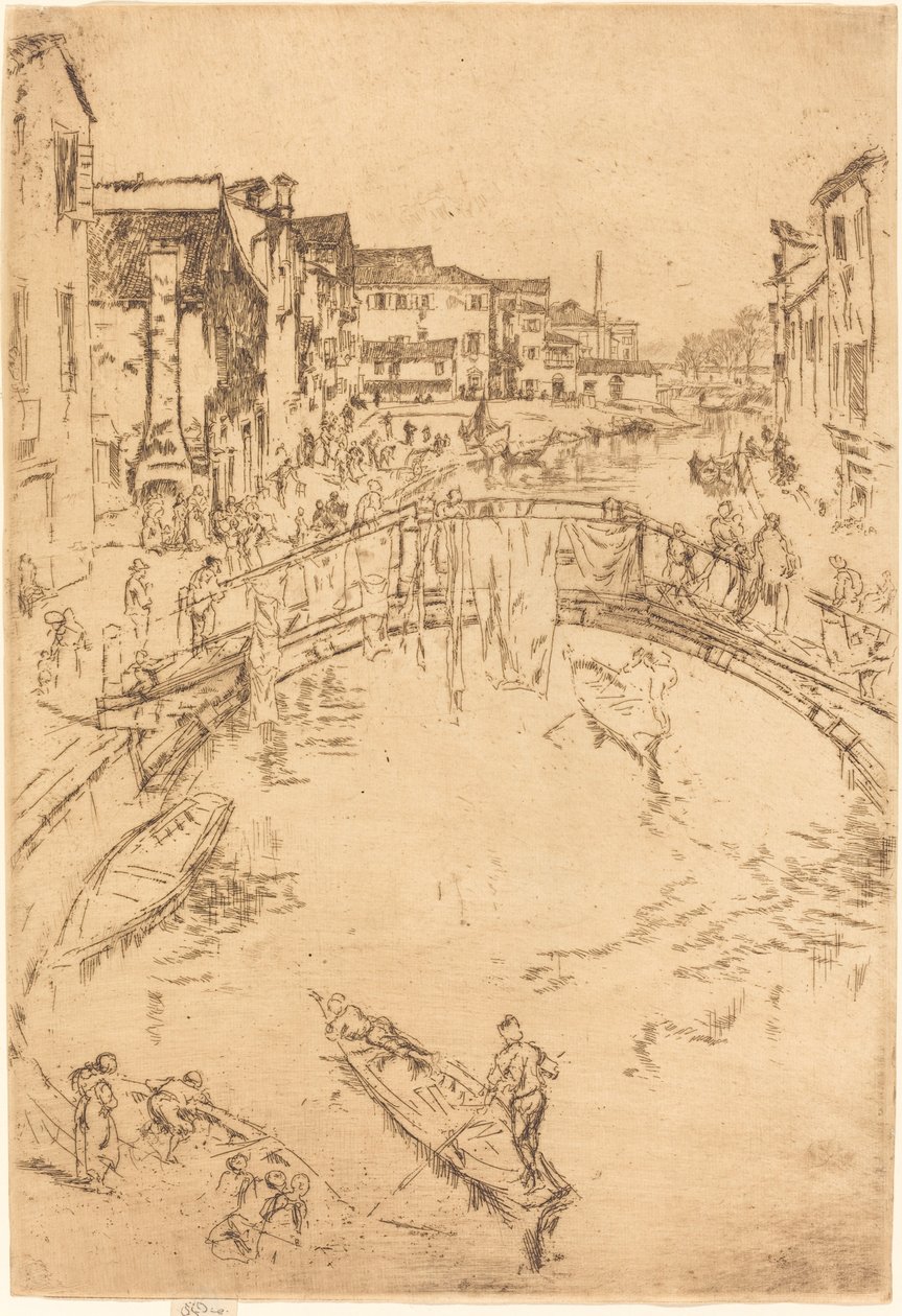 A Ponte de James Abbott McNeill Whistler