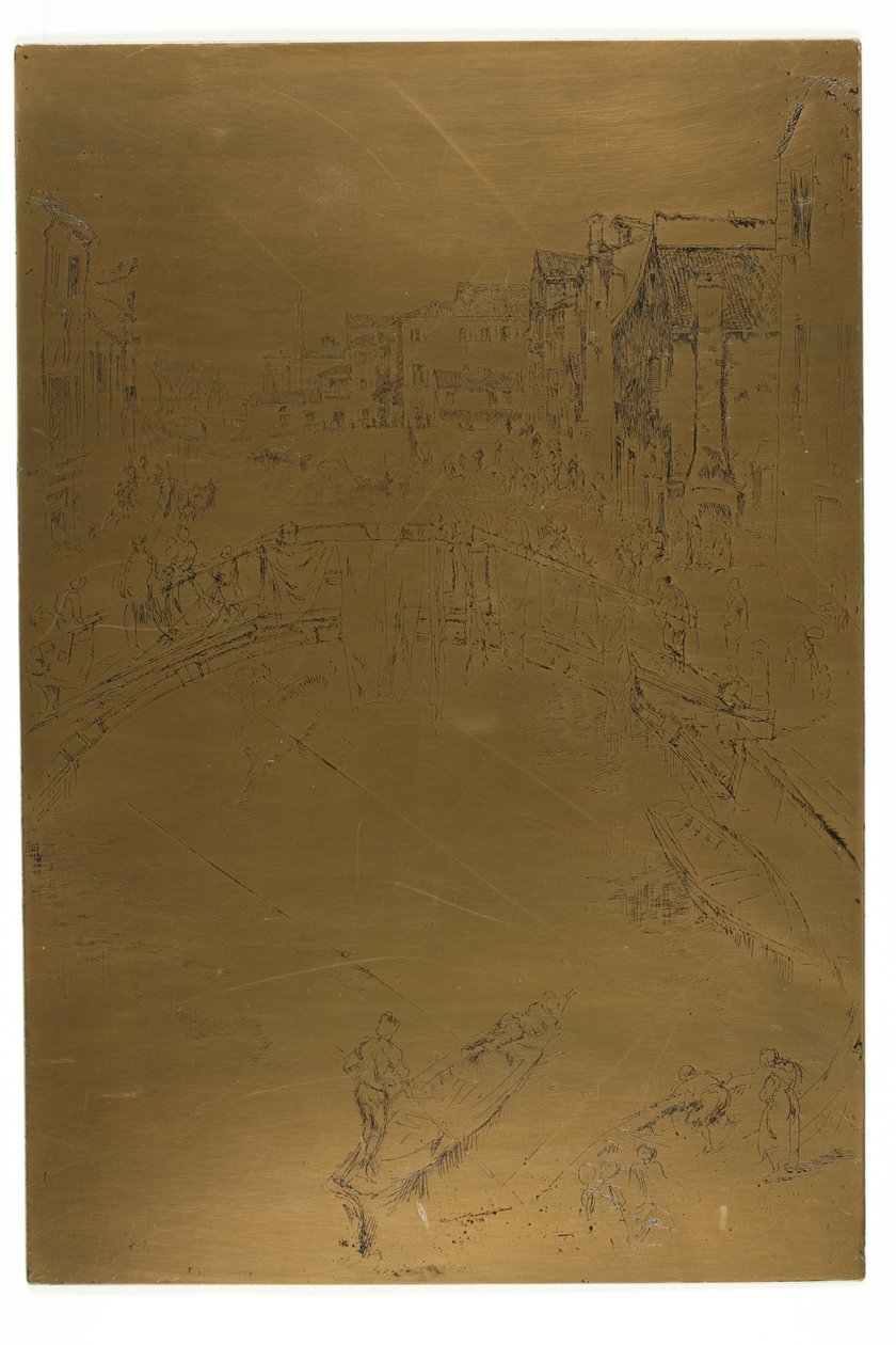 A Ponte, Santa Marta de James McNeill Whistler