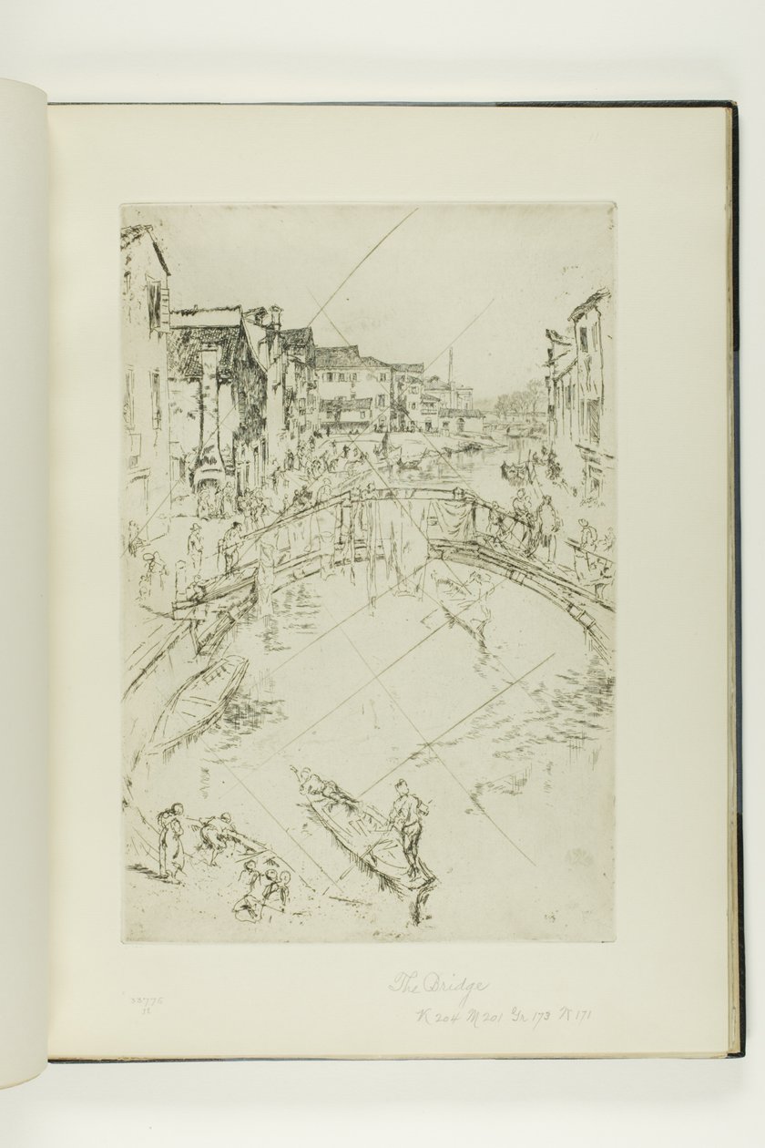 A Ponte, Santa Marta de James McNeill Whistler