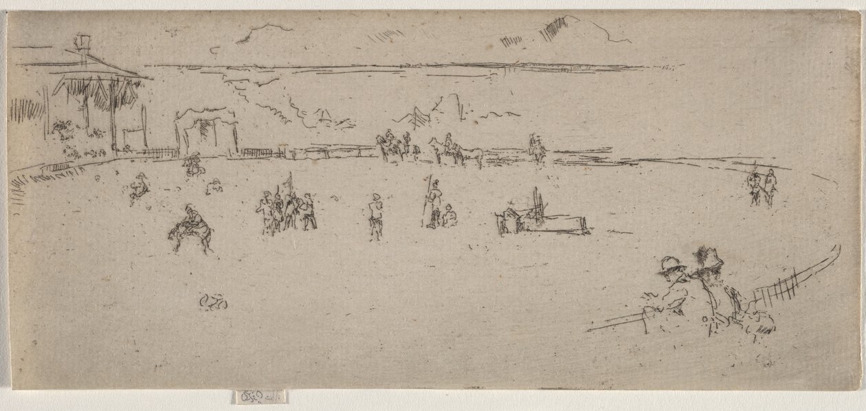 O Cavalo Rebelde de James McNeill Whistler
