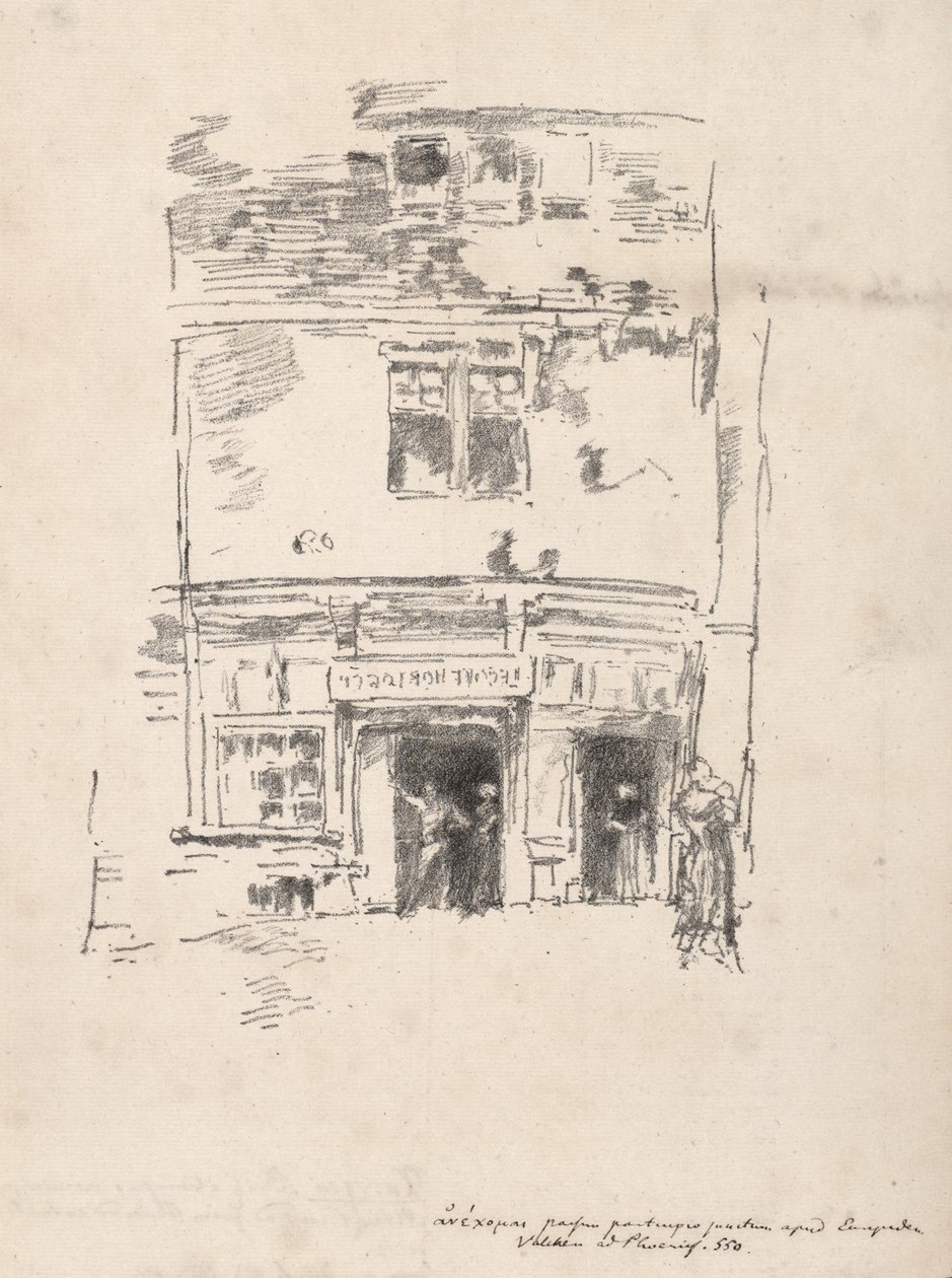 Os Relojoeiros, Paimpol de James McNeill Whistler