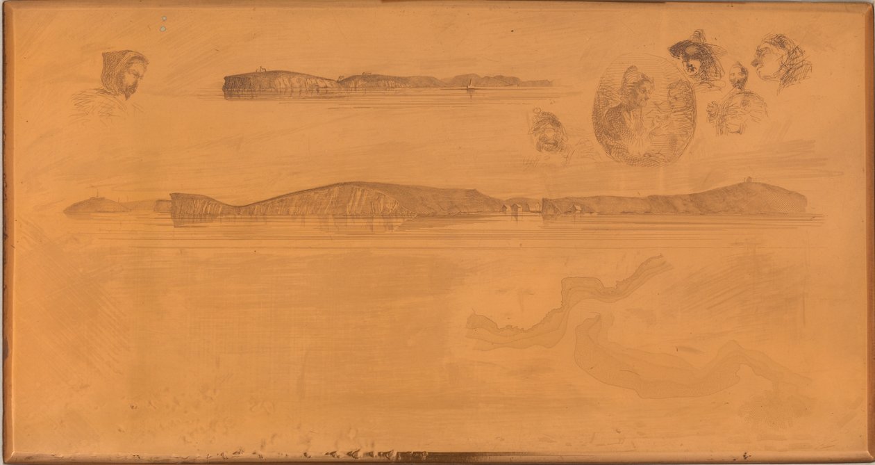 A Placa de Levantamento Costeiro de James Abbott McNeill Whistler