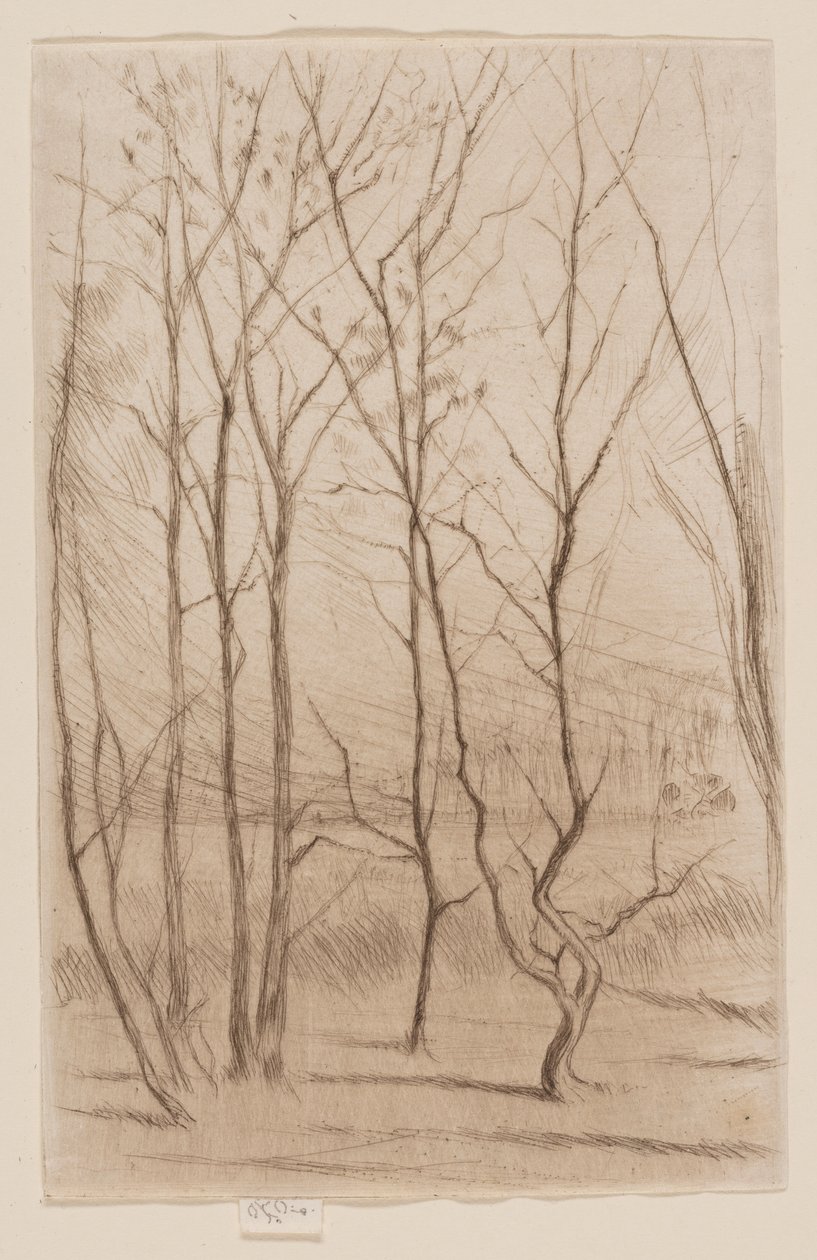 A Madeira da Barragem de James Abbott McNeill Whistler