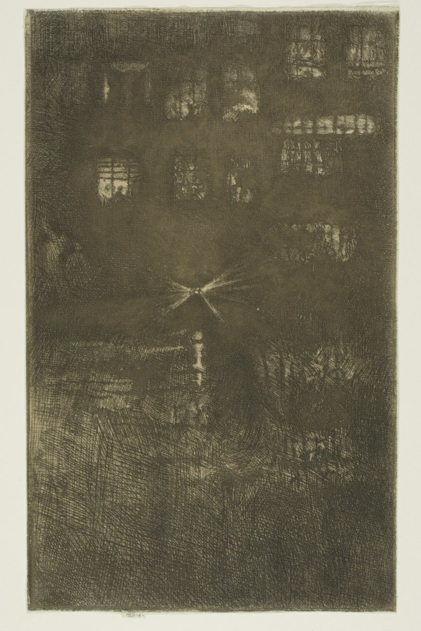 A Casa da Dança: Noturno de James Abbott McNeill Whistler