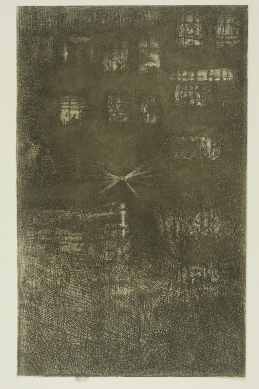 A Casa da Dança: Noturno de James Abbott McNeill Whistler