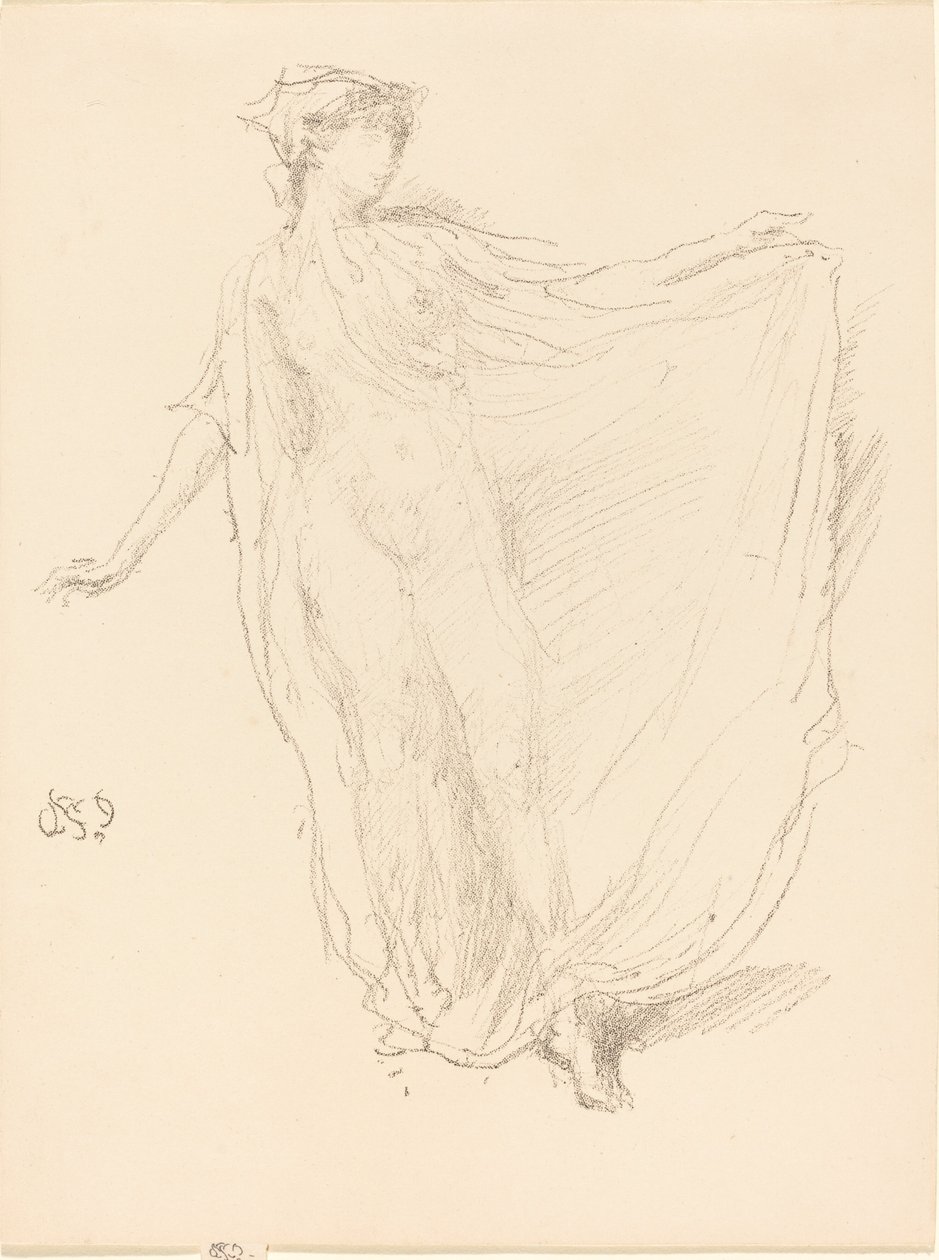 A Garota Dançarina de James Abbott McNeill Whistler