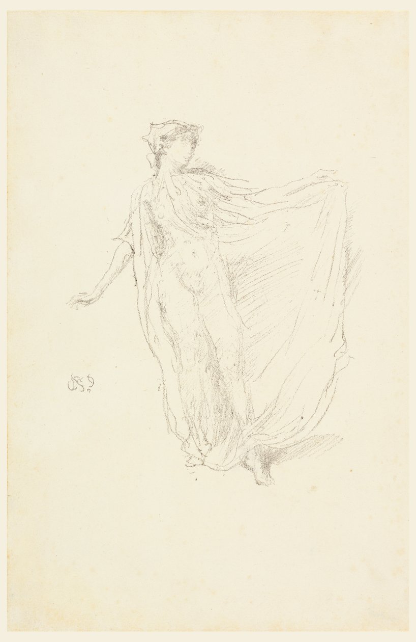 A Garota Dançarina de James Abbott McNeill Whistler