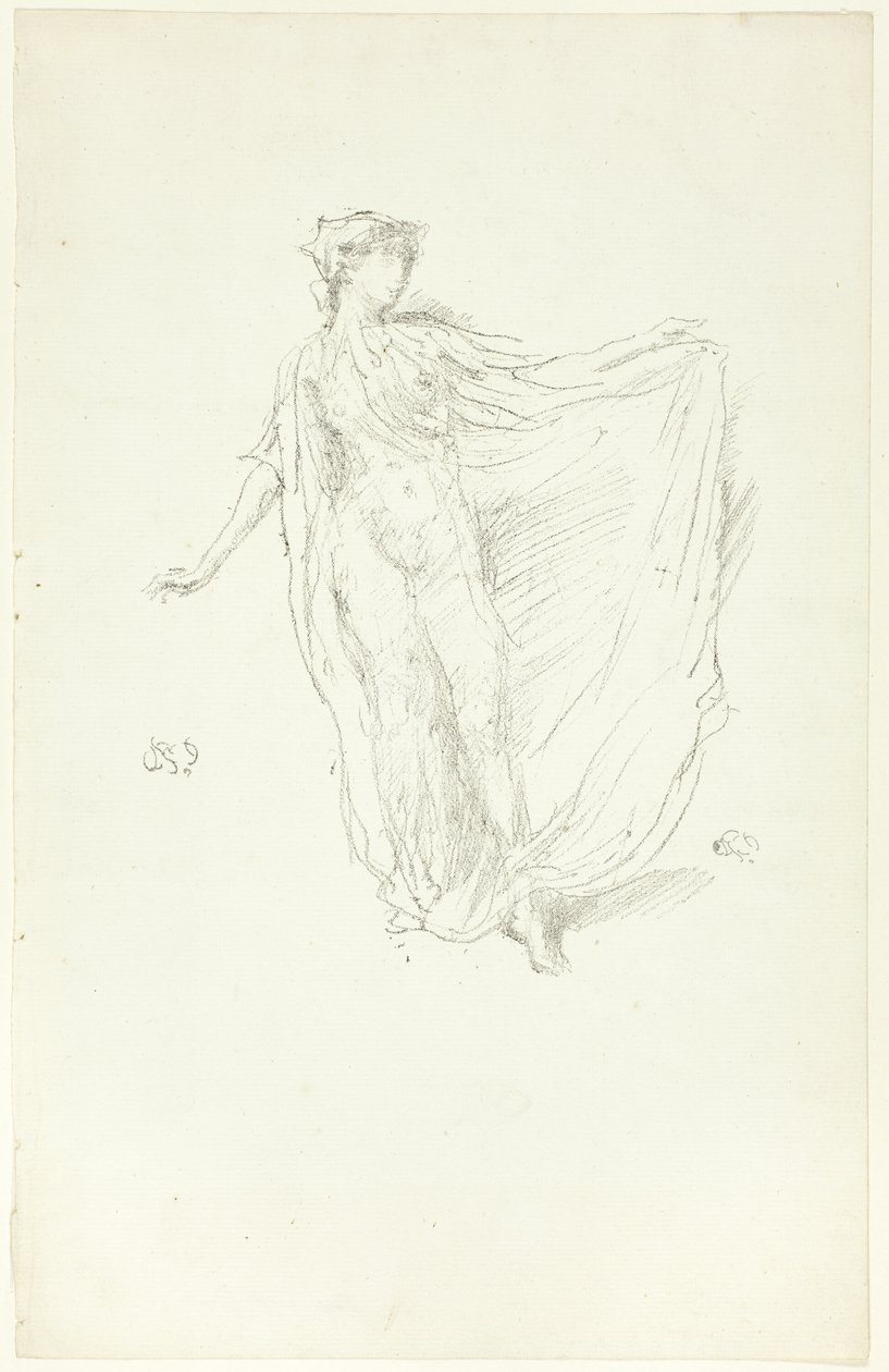 A Garota Dançarina de James Abbott McNeill Whistler