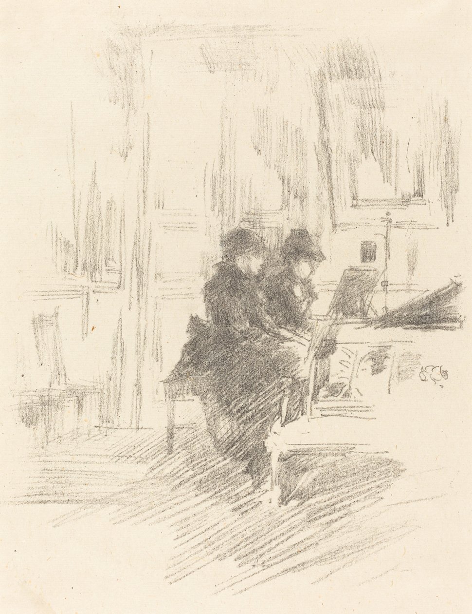 O Dueto, nº 2 de James Abbott McNeill Whistler