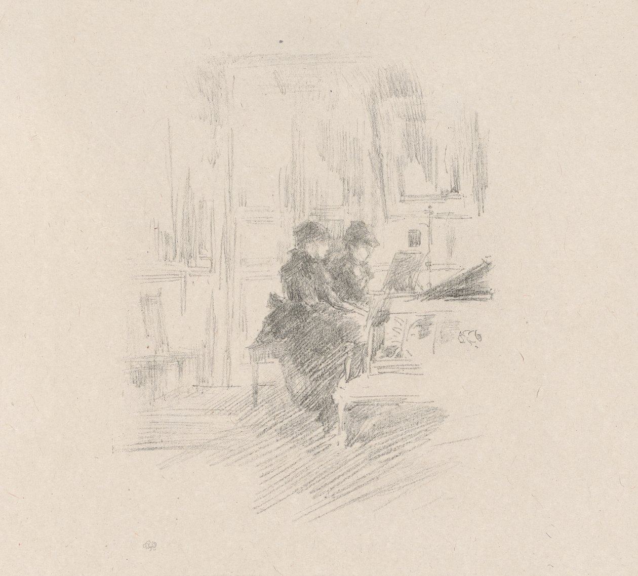 O Dueto, nº 2 de James Abbott McNeill Whistler