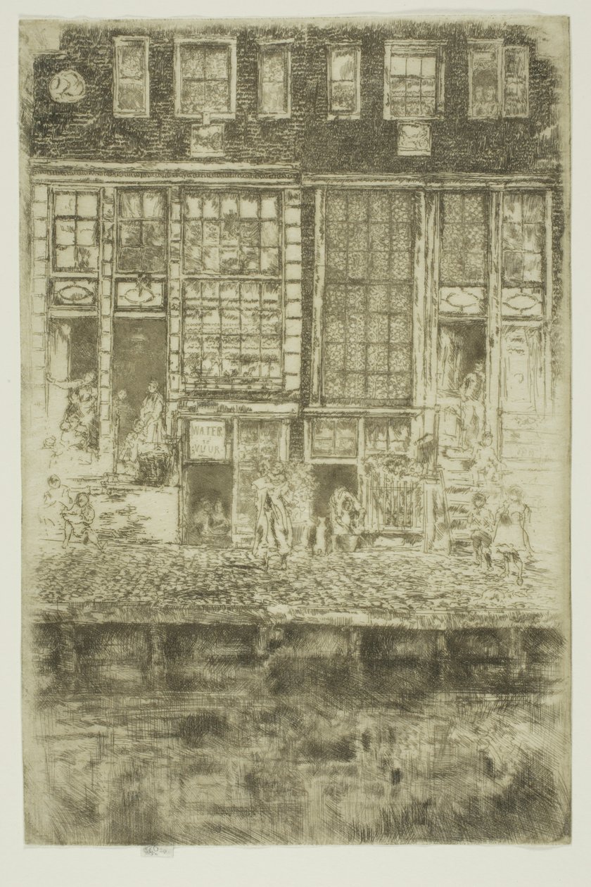A cortina bordada de James McNeill Whistler