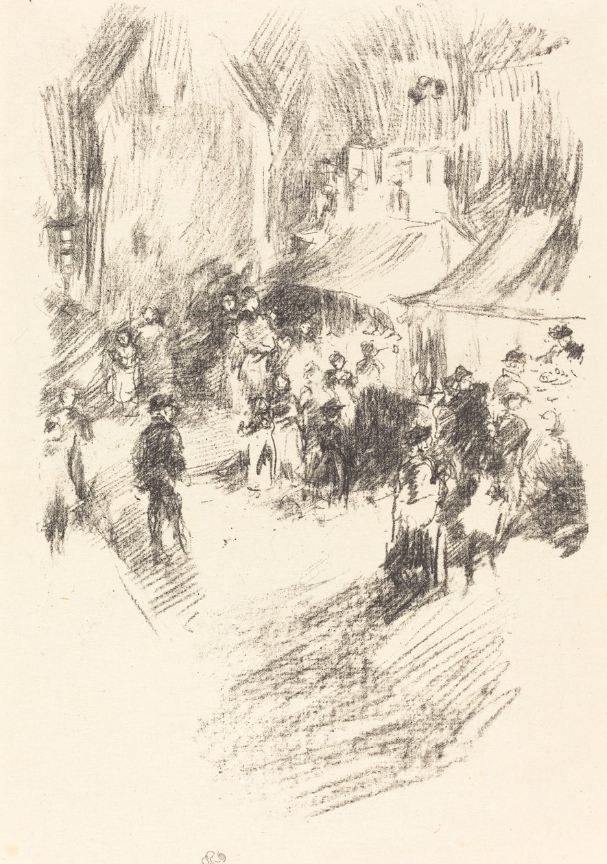 A feira de James Abbott McNeill Whistler