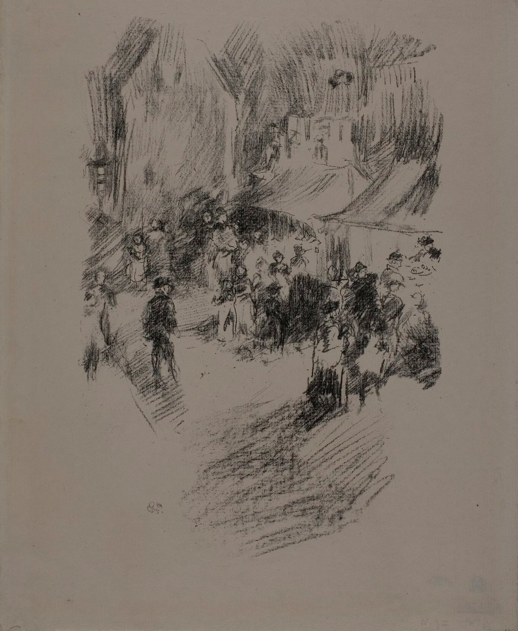 A feira de James Abbott McNeill Whistler