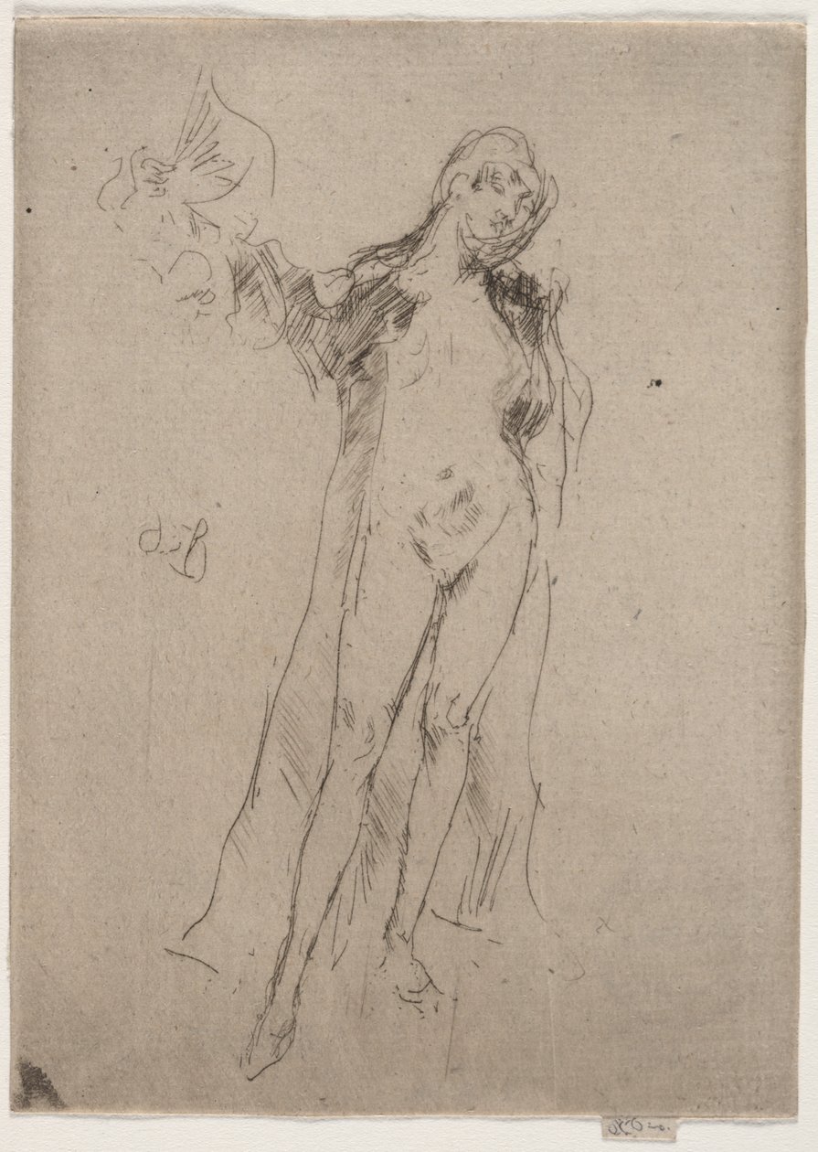 O Ventilador (Modelo n.º 3) de James McNeill Whistler