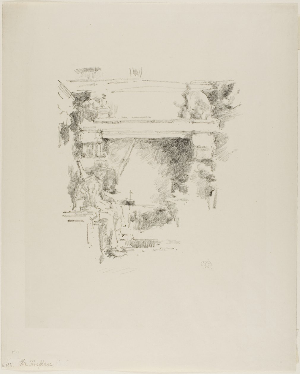 A lareira de James Abbott McNeill Whistler