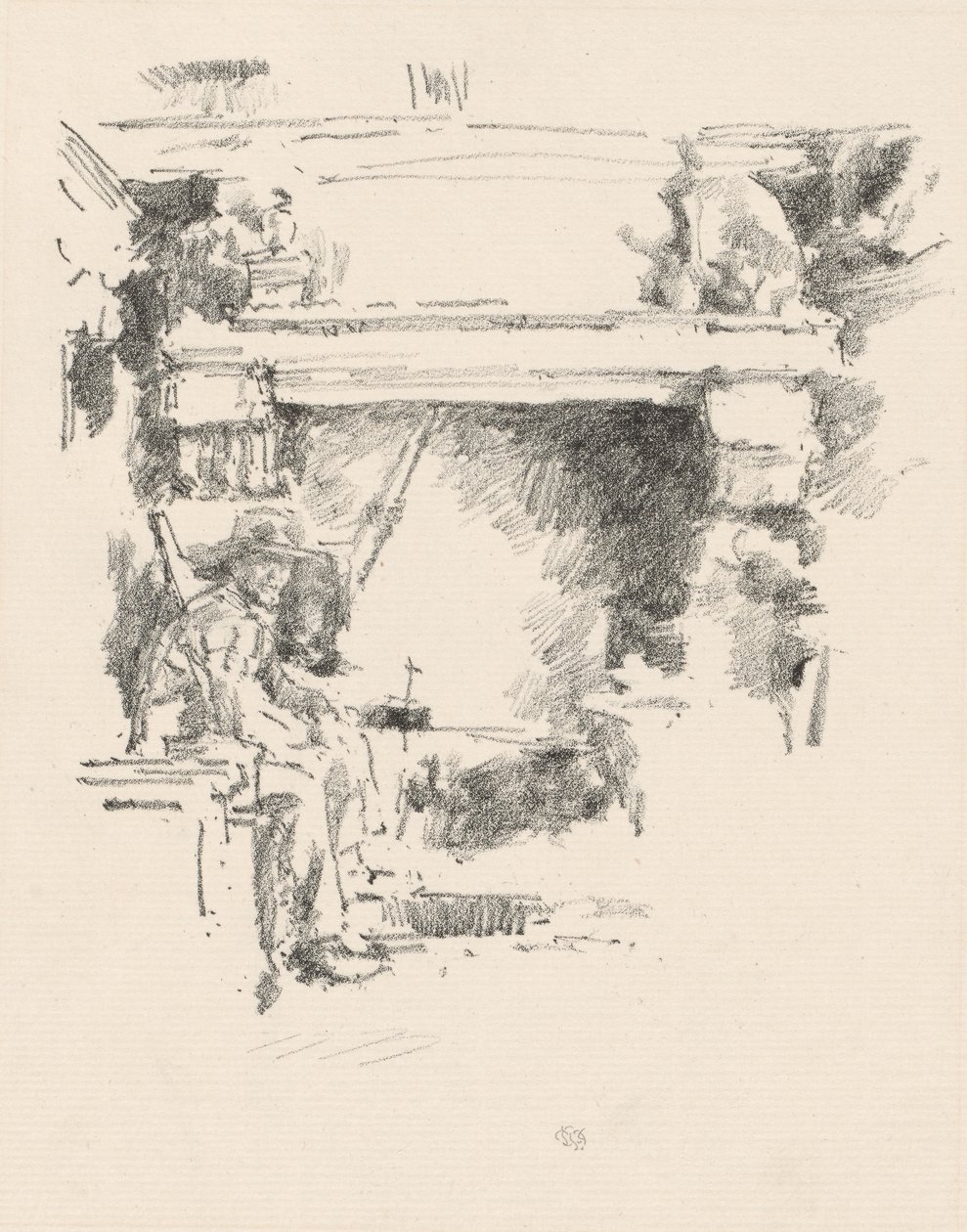 A lareira de James McNeill Whistler