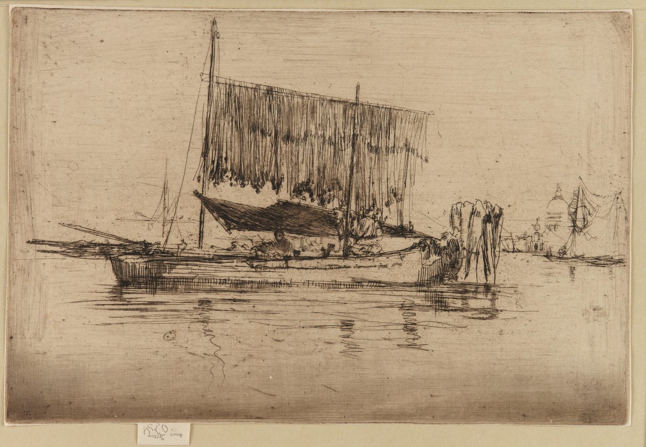 O barco de pesca de James Abbott McNeill Whistler