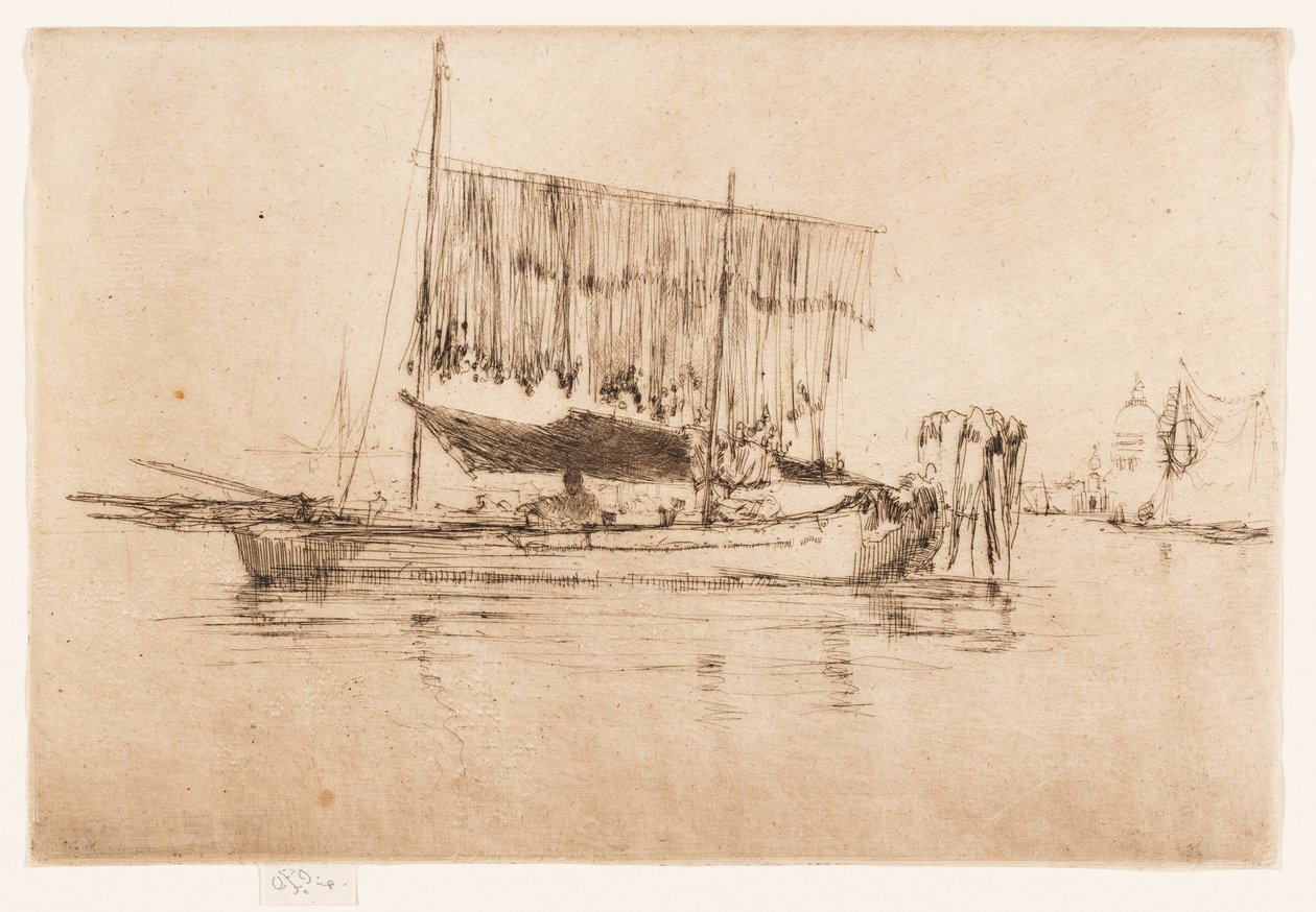 O barco de pesca de James Abbott McNeill Whistler