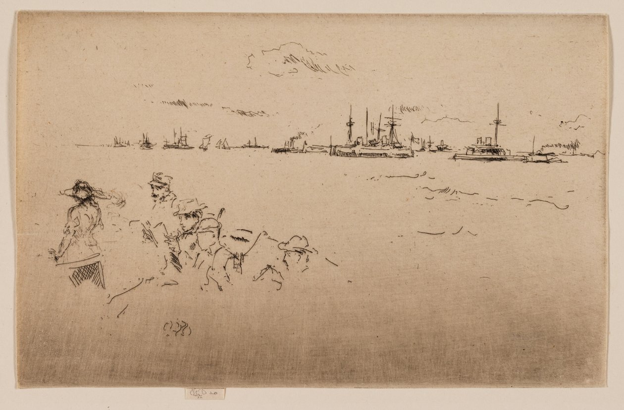 A Frota: Monitores de James Abbott McNeill Whistler