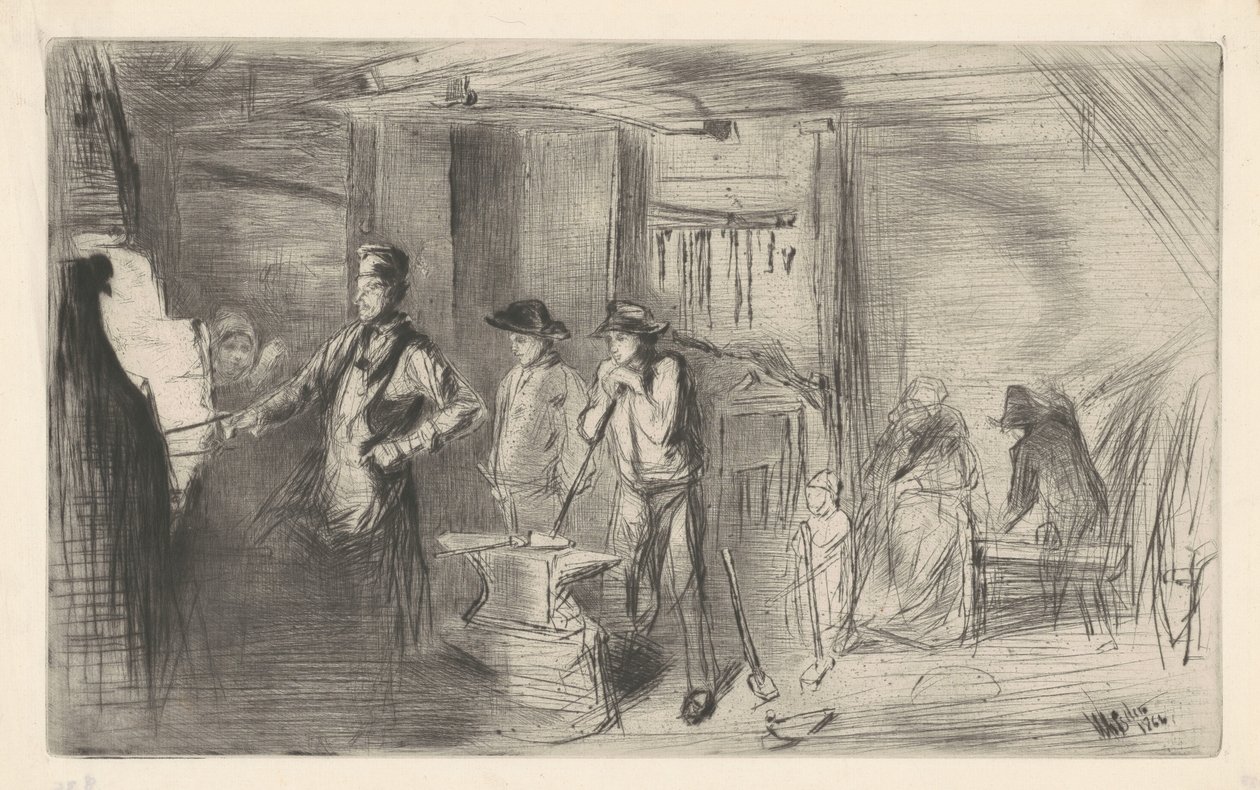 A forja de James Abbott McNeill Whistler
