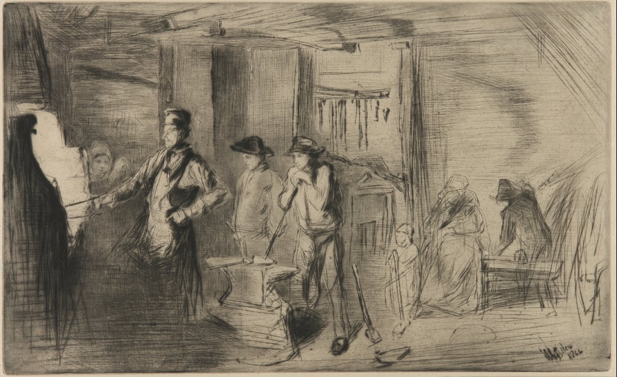 A forja de James Abbott McNeill Whistler