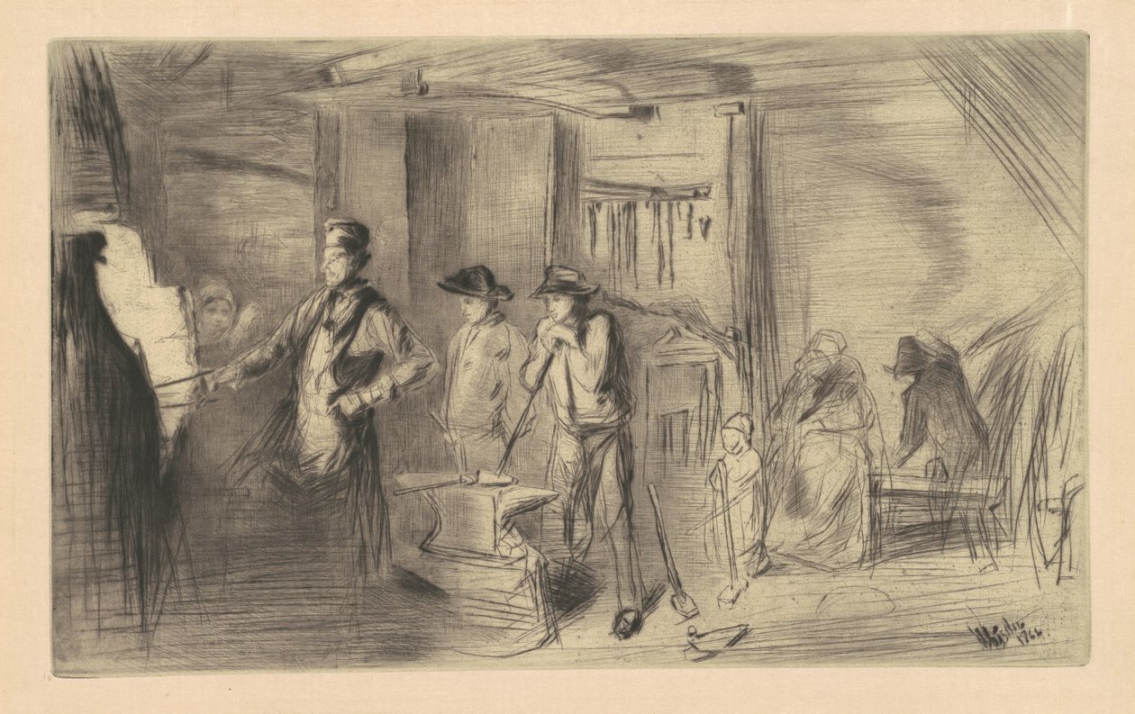 A forja de James Abbott McNeill Whistler