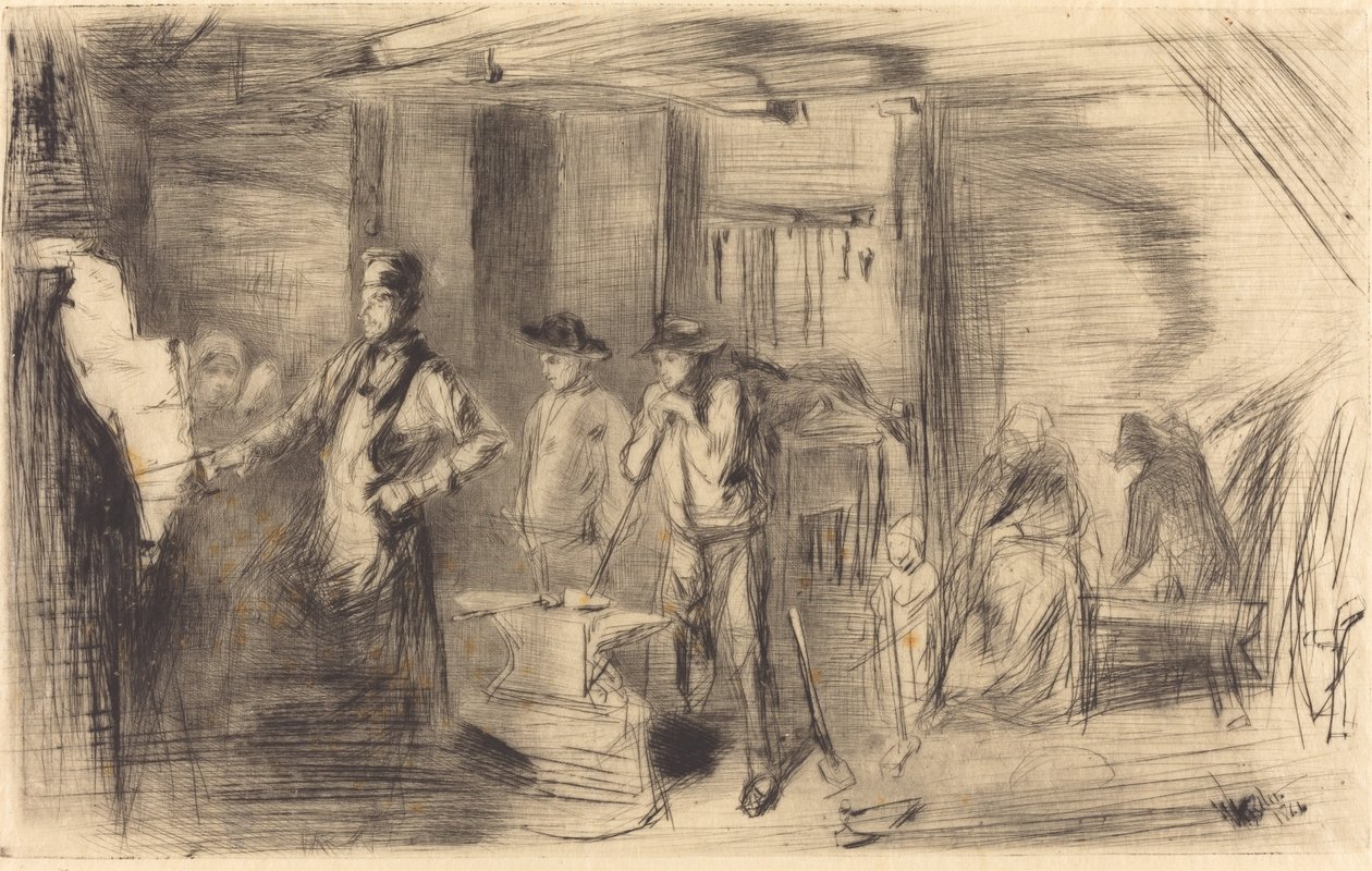 A forja de James Abbott McNeill Whistler