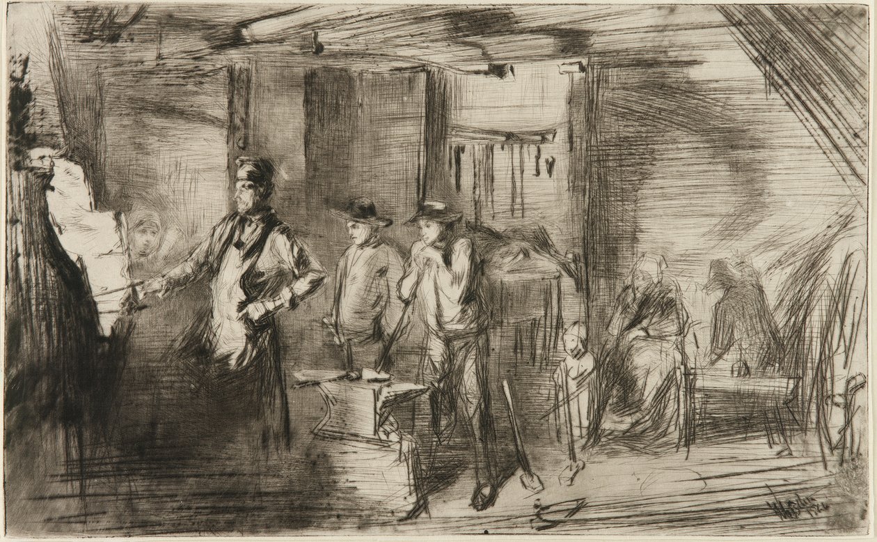A forja de James Abbott McNeill Whistler