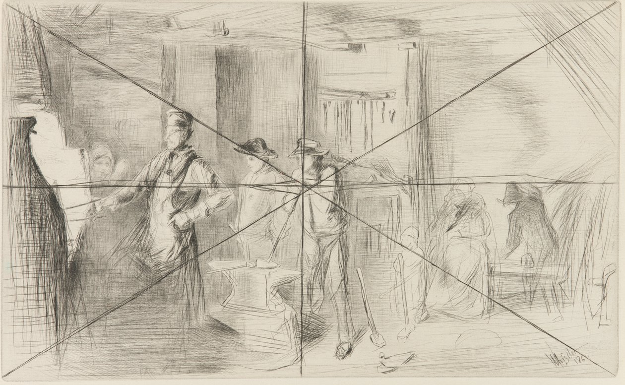 A forja de James Abbott McNeill Whistler