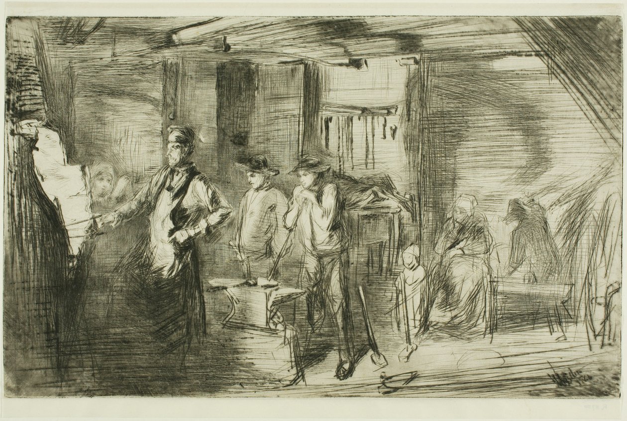A forja de James Abbott McNeill Whistler