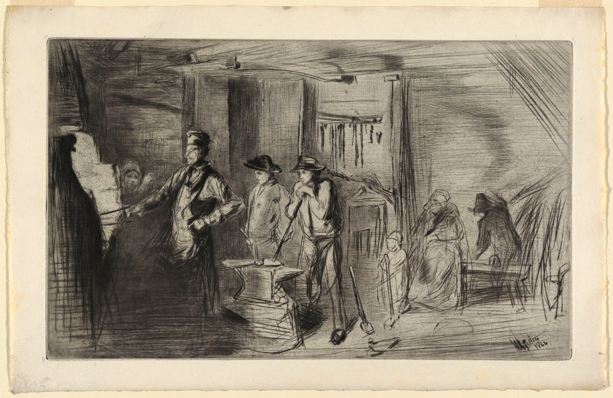 A forja de James Abbott McNeill Whistler