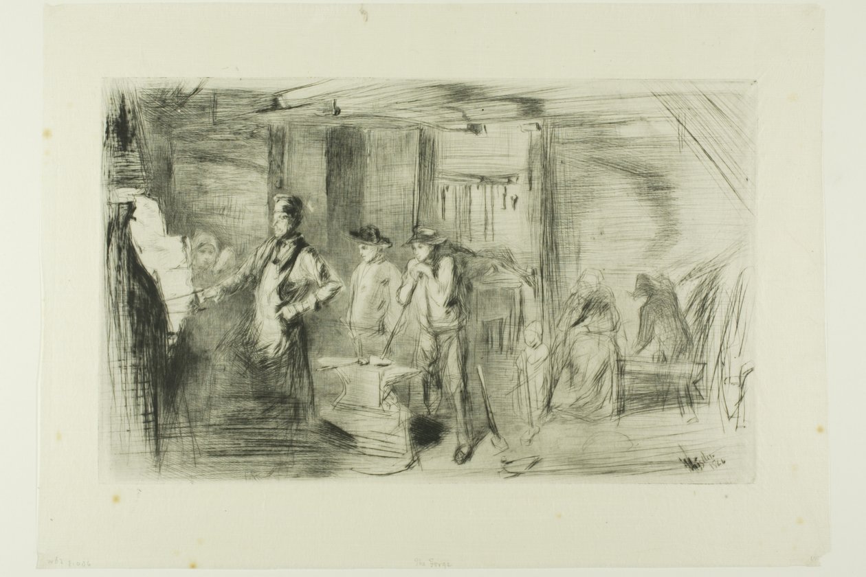 A forja de James Abbott McNeill Whistler