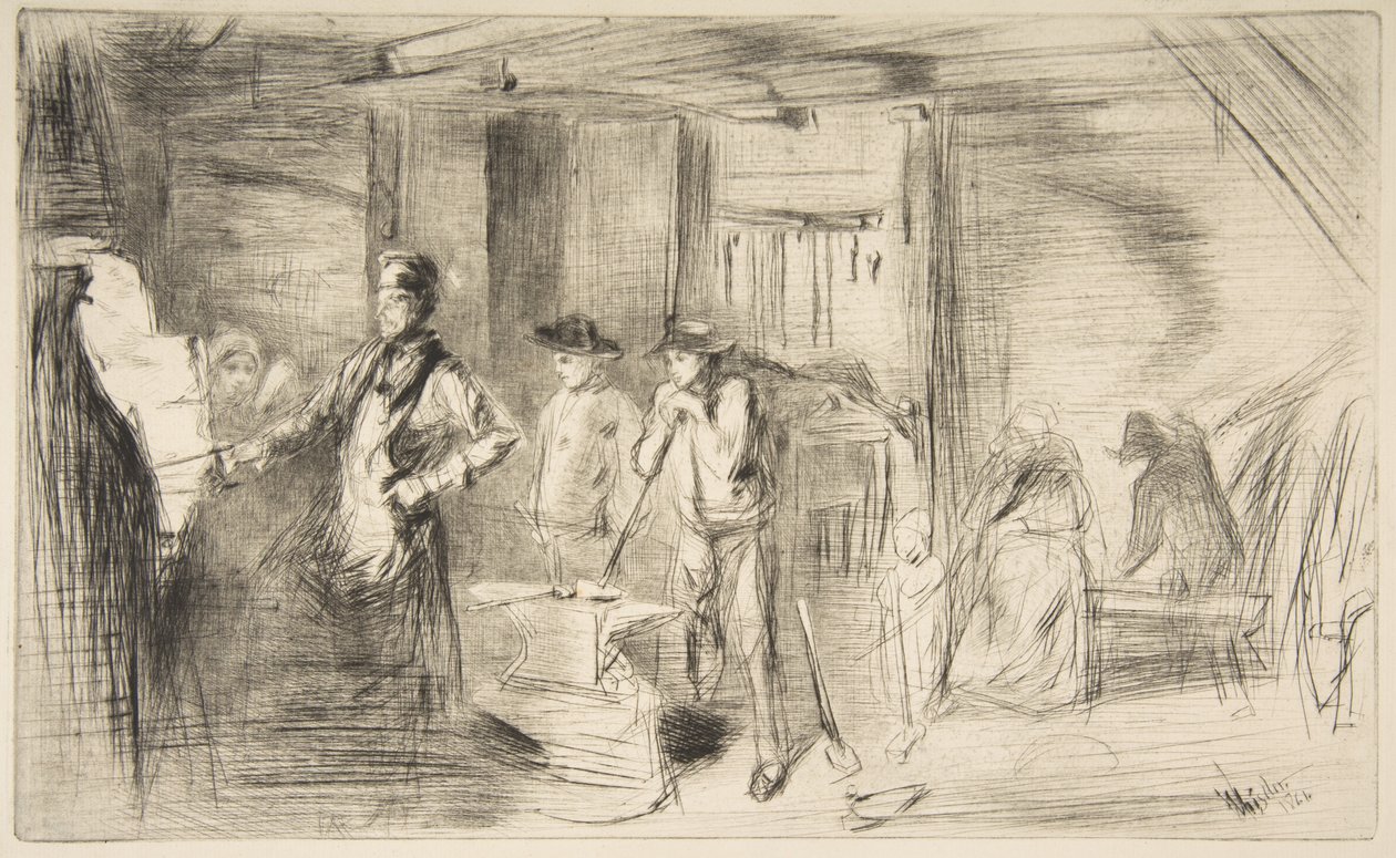 A forja de James McNeill Whistler