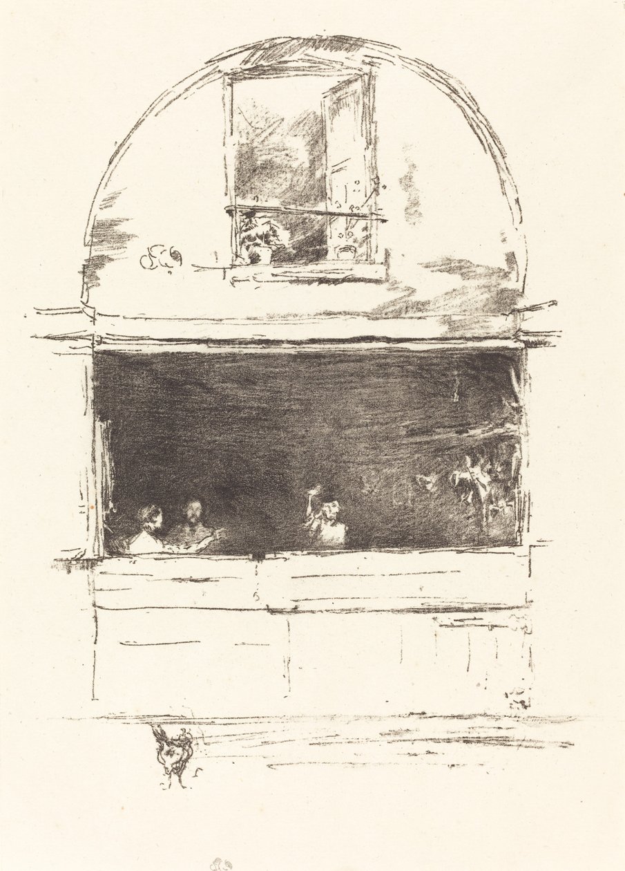 A Forja, Passagem do Dragão de James Abbott McNeill Whistler