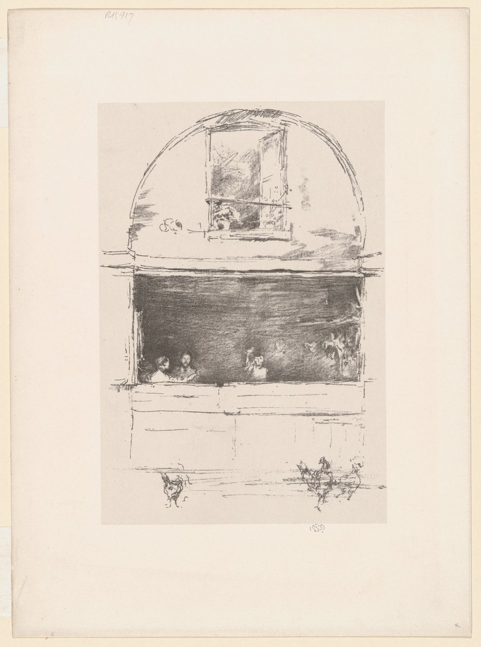 A Forja, Passagem do Dragão de James Abbott McNeill Whistler