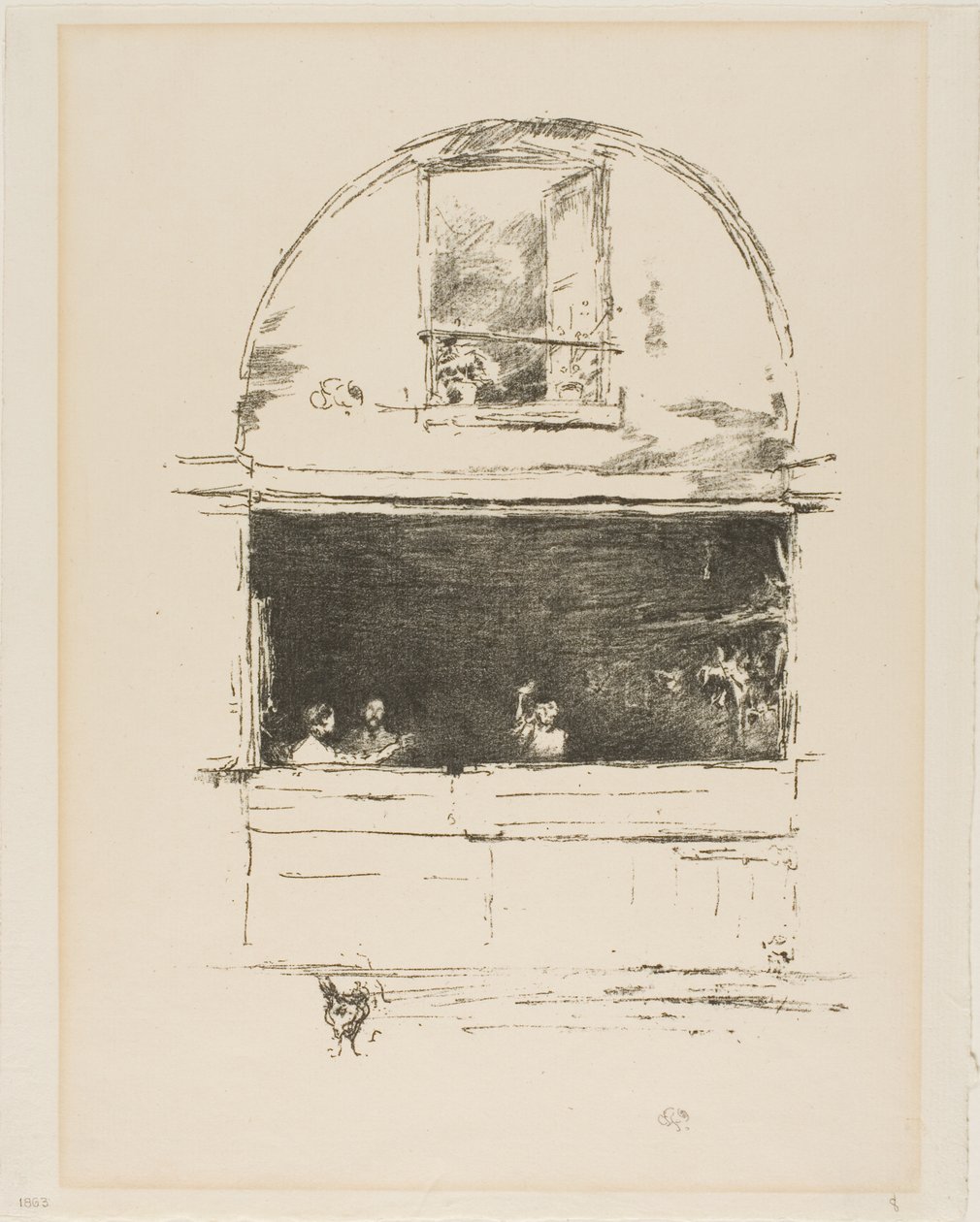 A Forja, Passagem do Dragão de James Abbott McNeill Whistler