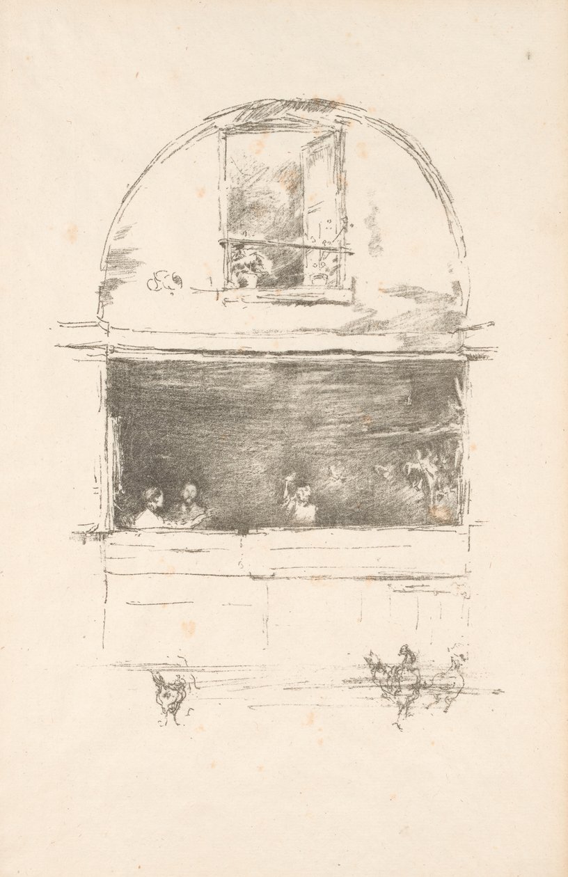 A Forja, Passagem do Dragão de James Abbott McNeill Whistler
