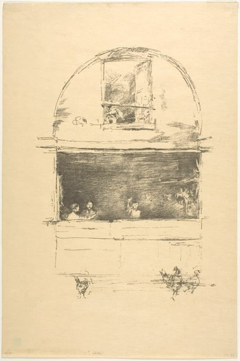 A Forja, Passagem do Dragão de James Abbott McNeill Whistler