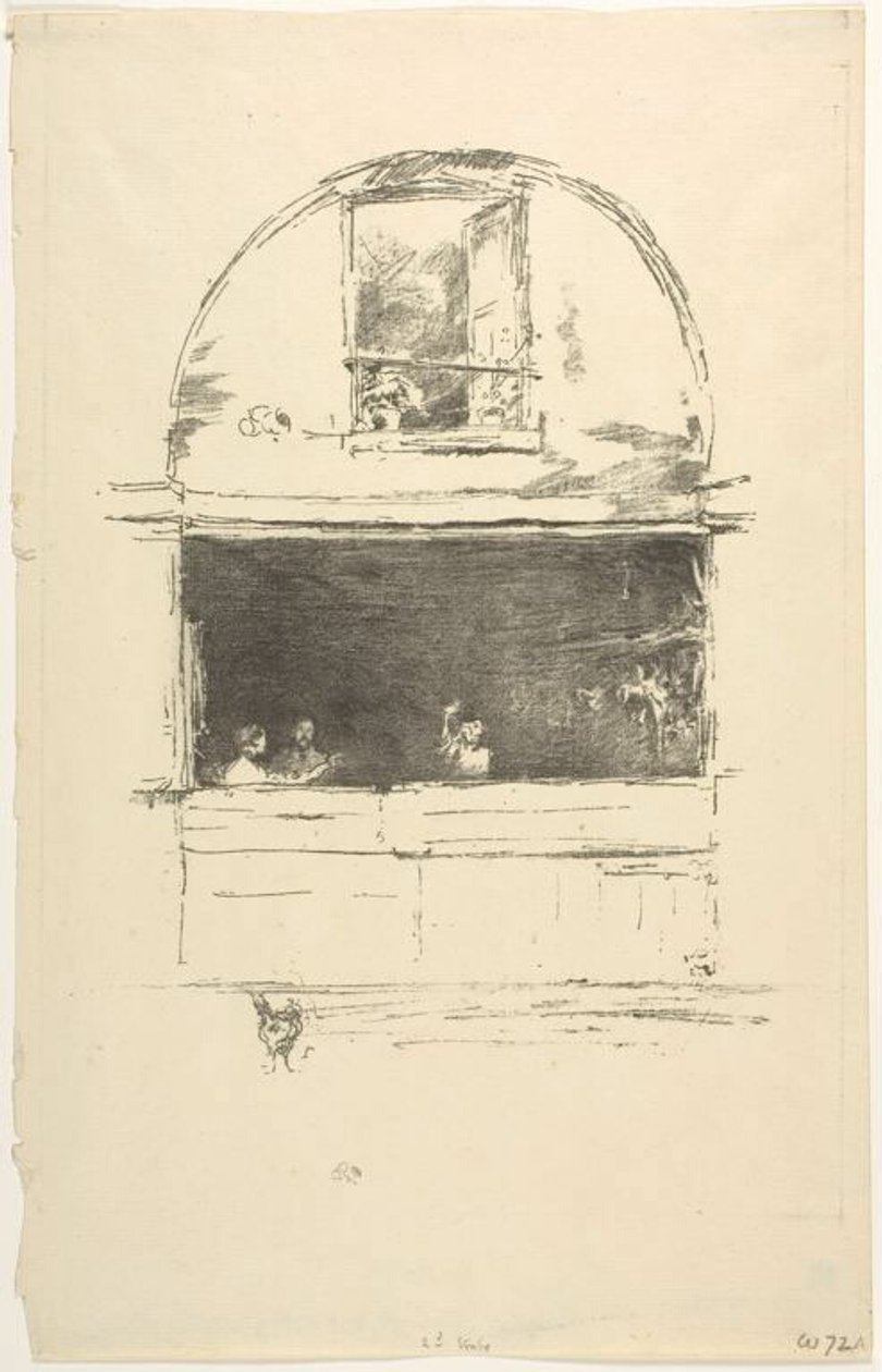 A Forja, Passagem do Dragão de James McNeill Whistler