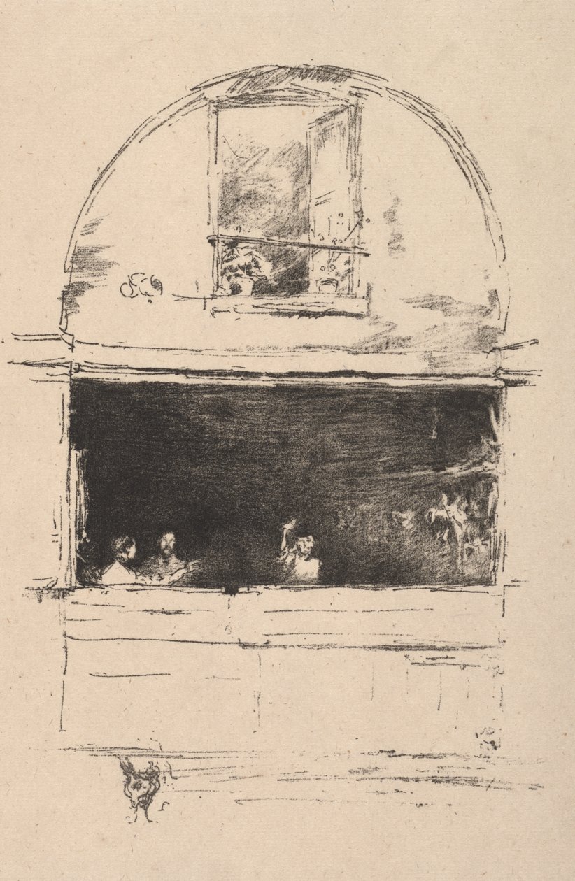 A Forja, Passagem do Dragão de James McNeill Whistler